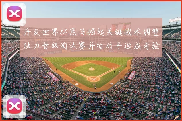 丹麦世界杯黑马崛起关键战术调整助力晋级淘汰赛并给对手造成考验